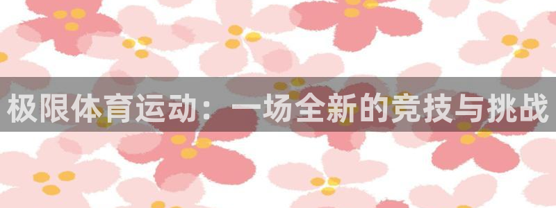 mk体育平台网页在线：极限体育运动：一场全新的竞技与挑战